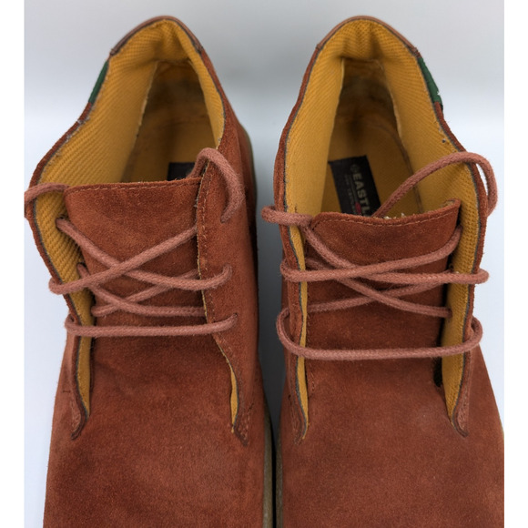 Eastland Men’s Brown Suede Chukka Boots – Lace-Up Casual Ankle Shoes Size 9.5 - Picture 2 of 9